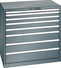 Schubladenschrank 8 Schubladen 1023x725x1000 NCS S 6502-B Lista 54x36E 12.541.050