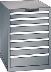 Schubladenschrank 7 Schubladen 564x725x800 NCS S 4502-B Lista 27x36E 14.367.080