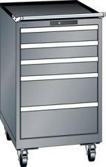 Schubladenschrank 5 Schubladen 564x725x990 NCS S 4502-B Lista 27x36E 78.158.080