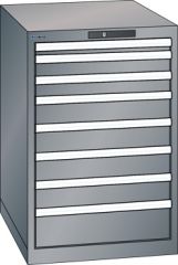 Schubladenschrank 8 Schubladen 564x725x850 NCS S 4502-B Lista 27x36E 78.150.080