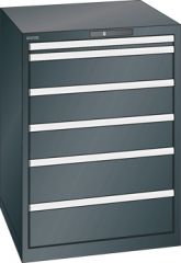 Schubladenschrank 6 Schubladen 717x725x1000 NCS S 9000-N Lista 36x36E 78.170.060