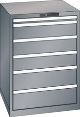Schubladenschrank 6 Schubladen 717x725x1000 NCS S 4502-B Lista 36x36E 14.510.080