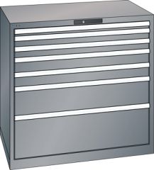 Schubladenschrank 7 Schubladen 1023x725x1000 NCS S 4502-B Lista 54x36E 78.302.080