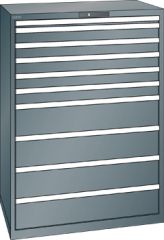 Schubladenschrank 10 Schubladen 1023x725x1450 NCS S 6502-B Lista 54x36E 78.298.050
