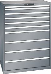 Schubladenschrank 10 Schubladen 1023x725x1450 NCS S 4502-B Lista 54x36E 78.298.080