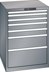 Schubladenschrank 7 Schubladen 717x725x1000 NCS S 4502-B Lista 36x36E 78.175.080