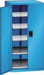 Schubladenschrank Flgeltren 717x753x1450 RAL 5012 Lista 36x36E 79.471.010