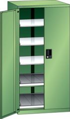 Schubladenschrank Flgeltren 717x753x1450 RAL 6011 Lista 36x36E 79.470.030