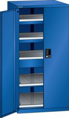 Schubladenschrank Flgeltren 717x753x1450 RAL 5005 Lista 36x36E 79.468.100