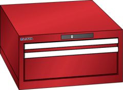 Schubladenschrank 2 Schubladen 564x725x283 RAL 3003 Lista 27x36E 78.498.070