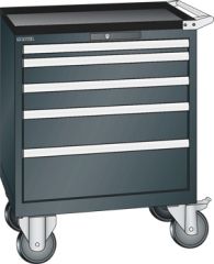 Schubladenschrank 5 Schubladen 717x572x962 NCS S 9000-N Lista 36x27E 78.605.060