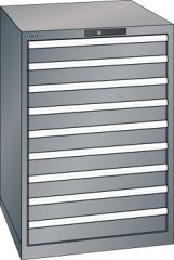 Schubladenschrank 9 Schubladen 717x725x1000 NCS S 4502-B Lista 36x36E 78.651.080