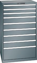 Schubladenschrank 9 Schubladen 870x725x1450 NCS S 6502-B Lista 45x36E 78.707.050