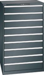 Schubladenschrank 9 Schubladen 870x725x1450 NCS S 9000-N Lista 45x36E 78.711.060