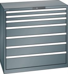 Schubladenschrank 7 Schubladen 1023x572x1000 NCS S 6502-B Lista 54x27E 78.759.050