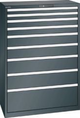 Schubladenschrank 9 Schubladen 1023x572x1450 NCS S 9000-N Lista 54x27E 78.768.060
