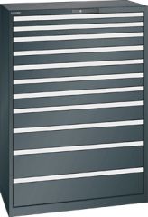 Schubladenschrank 11 Schubladen 1023x572x1450 NCS S 9000-N Lista 54x27E 78.777.060