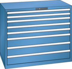 Schubladenschrank 8 Schubladen 1193x725x1000 RAL 5019 Lista 64x36E 78.837.040