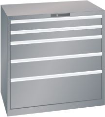 Schubladenschrank 5 Schubl. 1023x725x1000 NCS S 4502-B Lista 54x36E 79.392.080