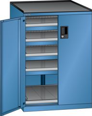 Schubladenschrank Flgeltren 717x753x1020 RAL 5019 Lista 36x36E 79.446.040