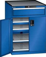 Schubladenschrank Flgeltren 717x753x1020 RAL 5005 Lista 36x36E 79.457.100