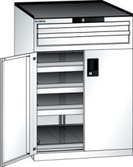 Schubladenschrank Flgeltren 717x753x1020 RAL 9010 Lista 36x36E 79.466.110