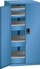 Schubladenschrank Flgeltren 717x753x1450 RAL 5019 Lista 36x36E 79.475.040