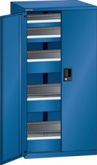 Schubladenschrank Flgeltren 717x753x1450 RAL 5010 Lista 36x36E 79.473.090