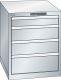 Schubladenschrank 4 Schubladen 564x725x700 RAL 7035 Lista 27x36E 78.116.020