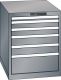 Schubladenschrank 6 Schubladen 564x725x700 NCS S 4502-B Lista 27x36E 14.352.080
