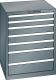 Schubladenschrank 7 Schubladen 717x725x850 NCS S 6502-B Lista 36x36E 78.167.050
