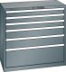 Schubladenschrank 6 Schubladen 1023x572x1000 NCS S 6502-B Lista 54x27E 78.756.050