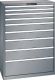 Schubladenschrank 9 Schubladen 1023x572x1450 NCS S 4502-B Lista 54x27E 78.769.080