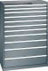 Schubladenschrank 11 Schubladen 1023x572x1450 NCS S 6502-B Lista 54x27E 78.774.050