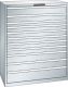Schubladenschrank 11 Schubladen 1193x725x1450 RAL 7035 Lista 64x36E 78.840.020