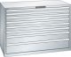 Schubladenschrank 8 Schubladen 1431x725x1000 RAL 7035 Lista 78x36E 78.860.020