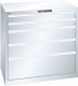 Schubladenschrank 5 Schubl. 1023x725x1000 RAL 9010 Lista 54x36E 79.391.110